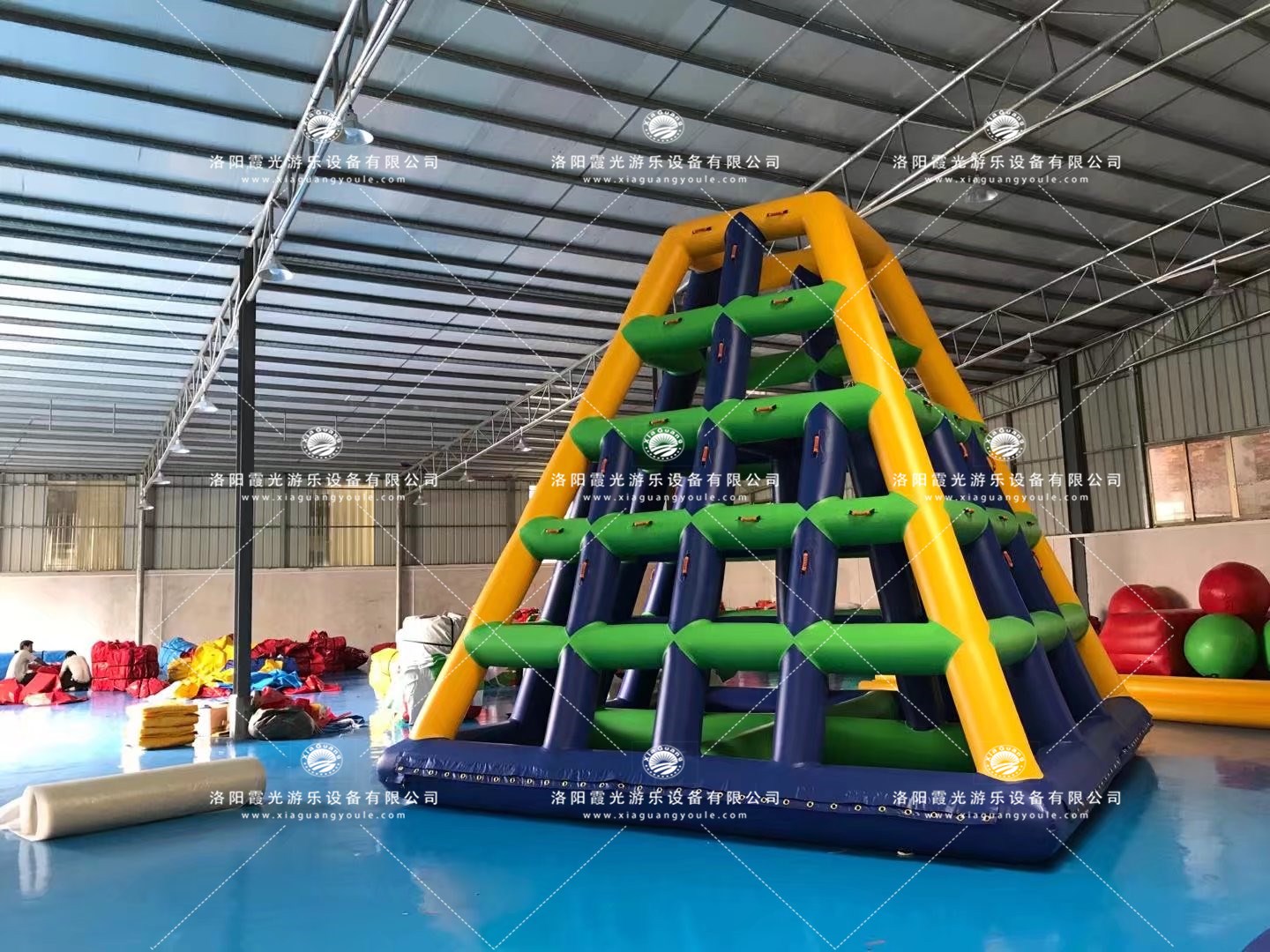 香洲水上闯关设备